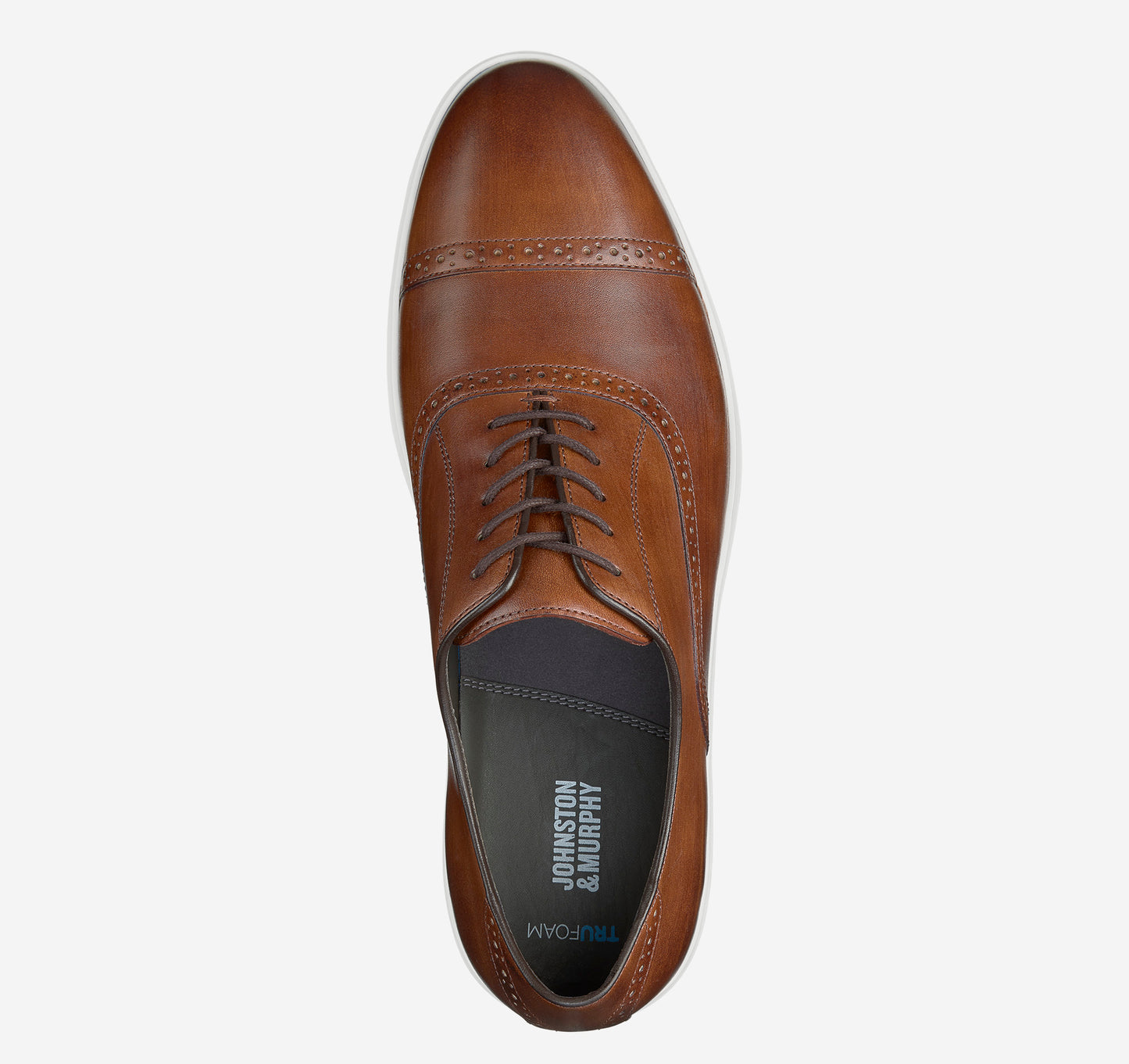 Brody Cap Toe - Brown Hand-Stained Full Grain