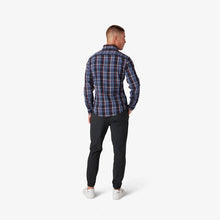 Load image into Gallery viewer, Mizzen+Main City Flannel - Coastal Fjord Bryant Plaid
