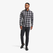 Load image into Gallery viewer, Mizzen+Main City Flannel - Black/Gray Buffalo Check
