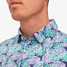 Load image into Gallery viewer, Halyard Short Sleeve - Palm Leaf Print | Mizzen+Main
