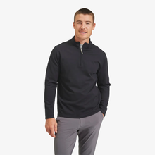 Load image into Gallery viewer, ProFlex Quarter-Zip - Black Solid | Mizzen + Main
