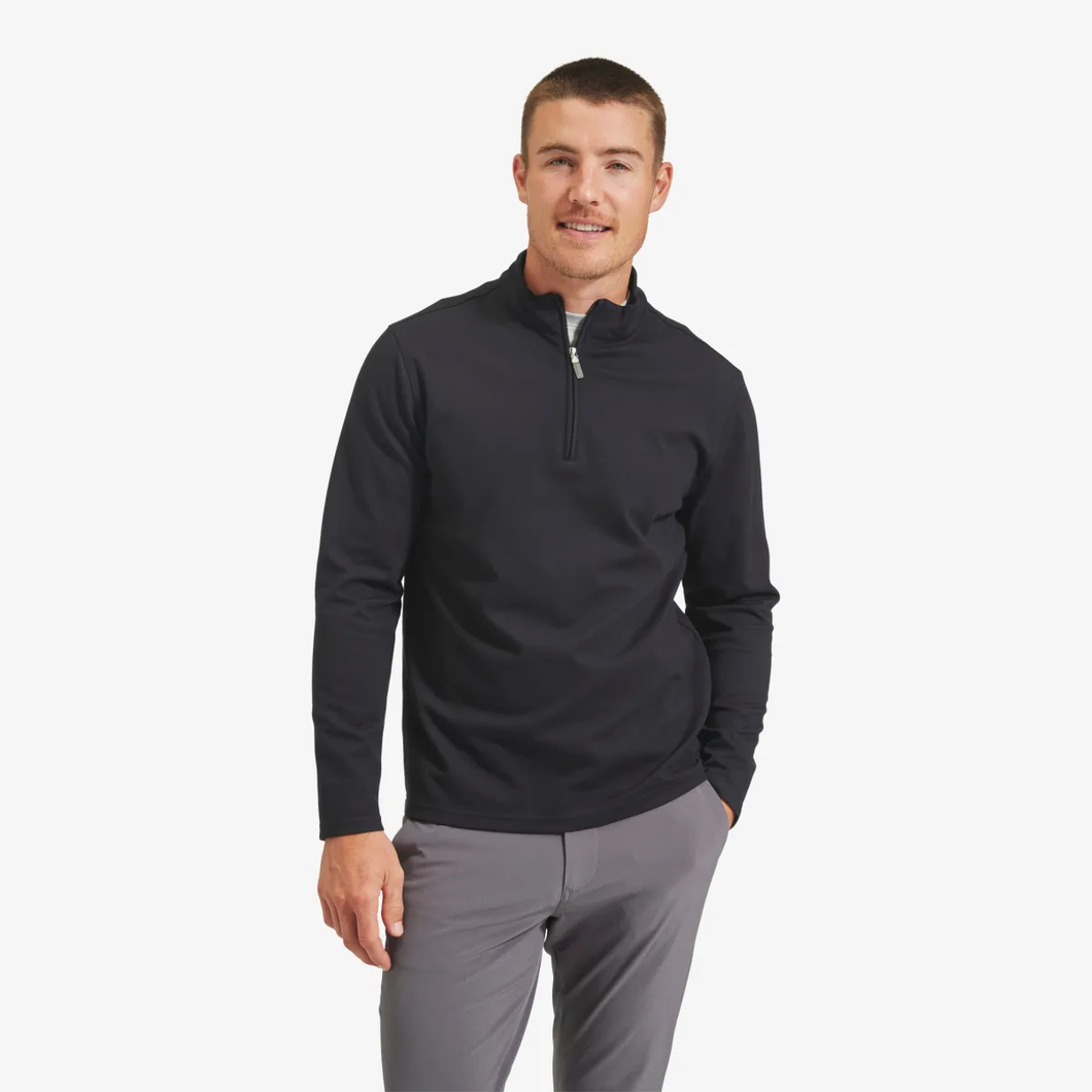 ProFlex Quarter-Zip - Black Solid | Mizzen + Main