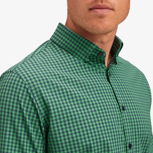 Load image into Gallery viewer, Mizzen + Main Leeward - Green Navy Gingham
