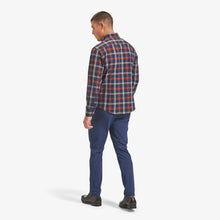 Load image into Gallery viewer, Mizzen+Main City Flannel - Rust/Tan Large Multi Plaid
