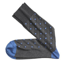 Load image into Gallery viewer, Floating Diamonds Socks - Charcoal | Johnston &amp; Murphy
