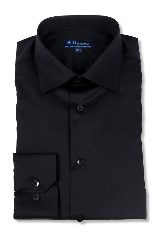 Blu by Polifroni Black Dress Shirt