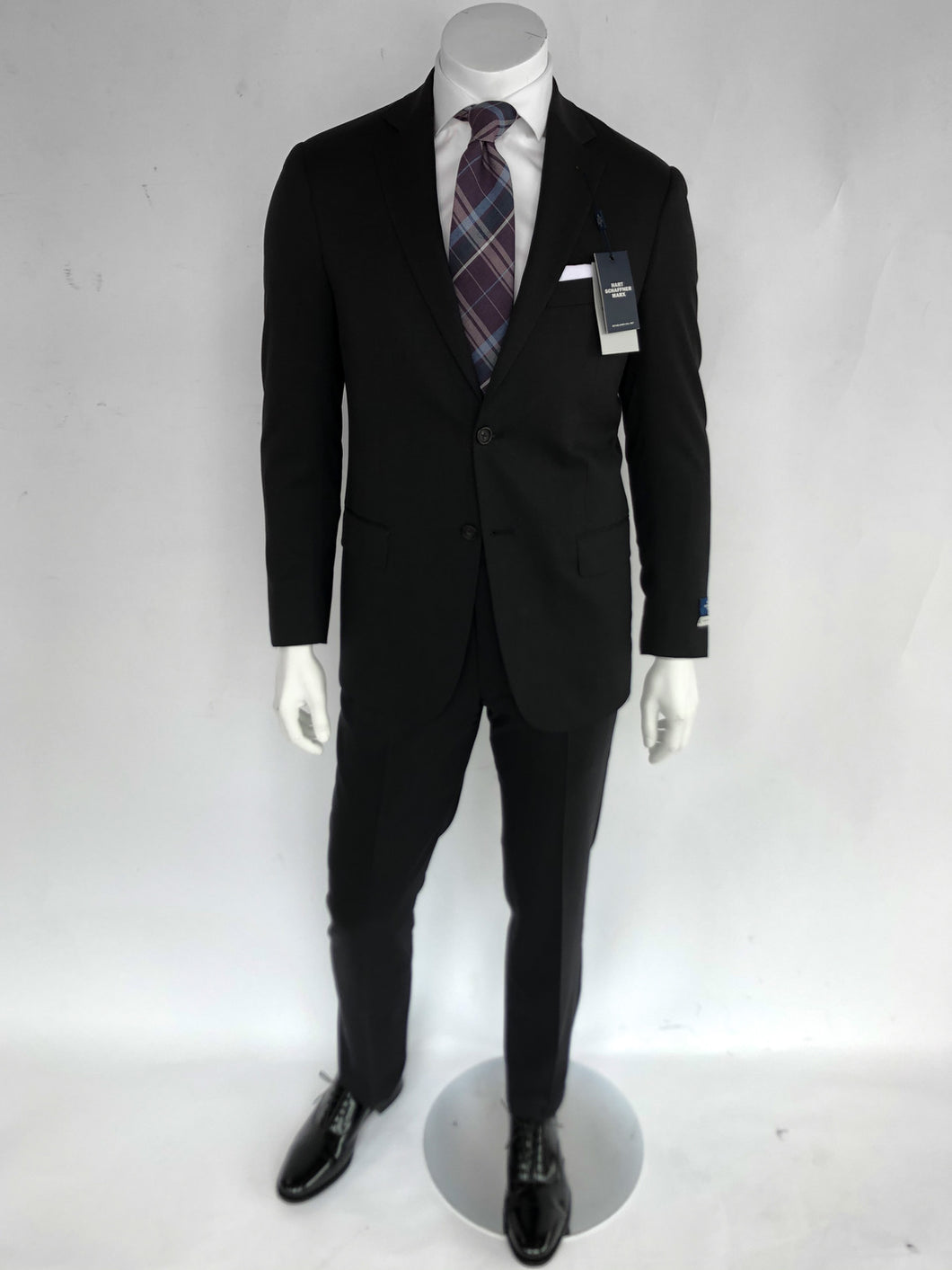 Hart Schaffner Marx NY Fit Suit-Black