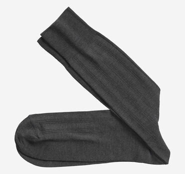 J&M Socks Solid Charcoal