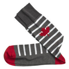 Load image into Gallery viewer, Socks JM Pattern Maple Leaf
