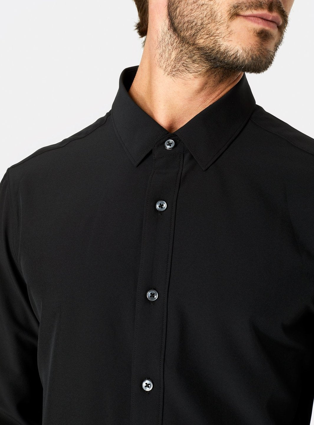 Liberty Long Sleeve Shirt - Black | 7Diamonds
