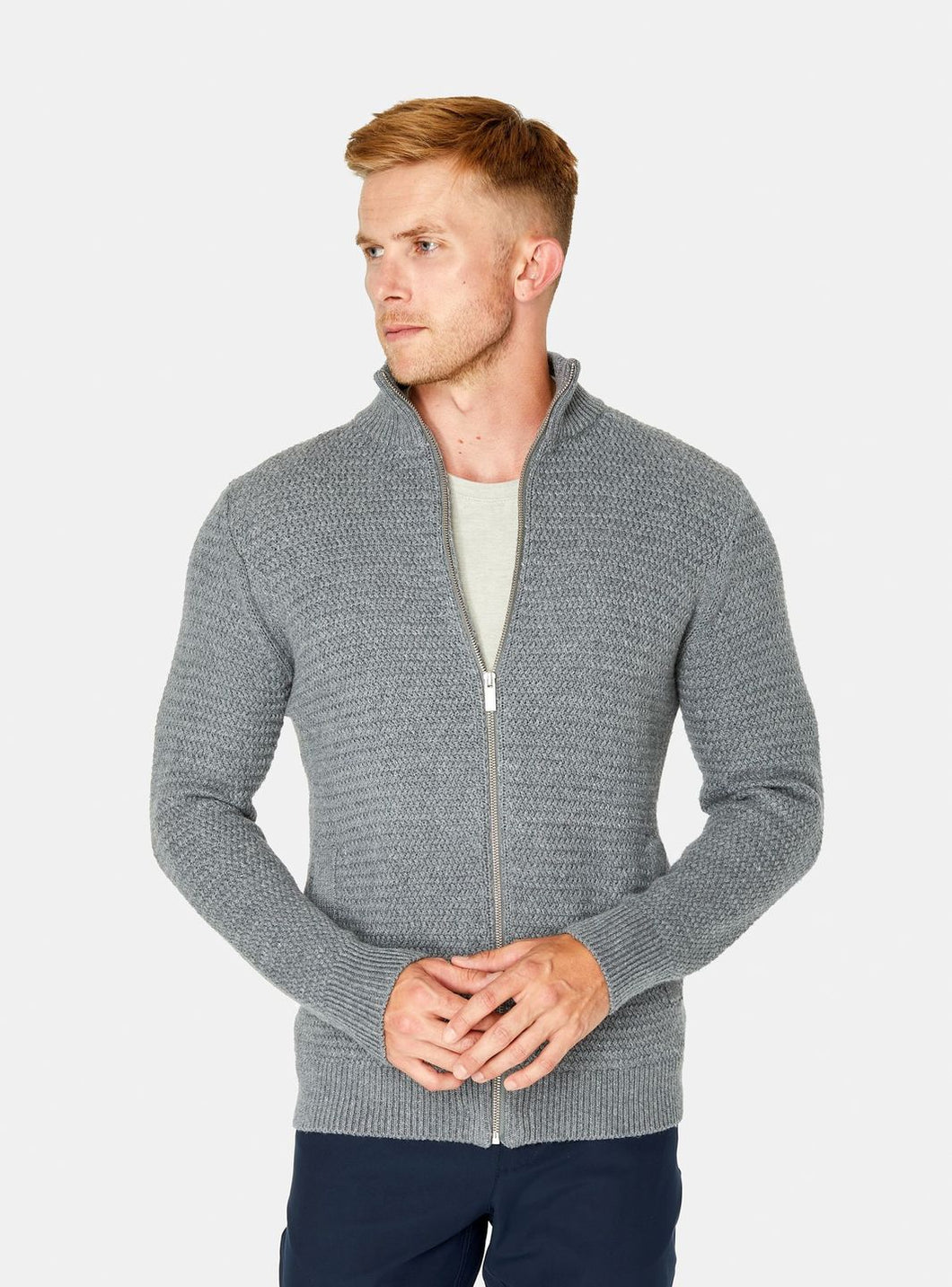 7DIAMONDS Yosemite Knit Zip Sweater -