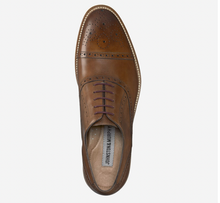 Load image into Gallery viewer, Johnston &amp; Murphy Conard Cap Toe - Tan Italian Calfskin
