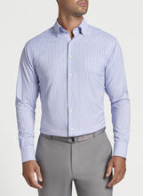 Load image into Gallery viewer, Peter Millar Fayette Performance Twill Sport Shirt - Violetta
