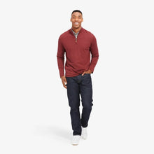 Load image into Gallery viewer, Mizzen+Main Fairway Pullover-Cabernet Heather
