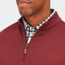 Load image into Gallery viewer, Mizzen+Main Fairway Pullover-Cabernet Heather

