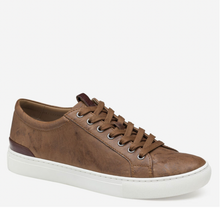 Load image into Gallery viewer, Johnston &amp; Murphy Banks Lace-To-Toe - Tan Italian Washed Sheepskin
