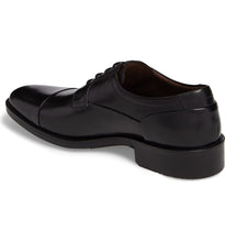 Load image into Gallery viewer, Johnston &amp; Murphy Lancaster  Cap Toe - Black Full Grain
