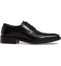 Load image into Gallery viewer, Johnston &amp; Murphy Lancaster  Cap Toe - Black Full Grain
