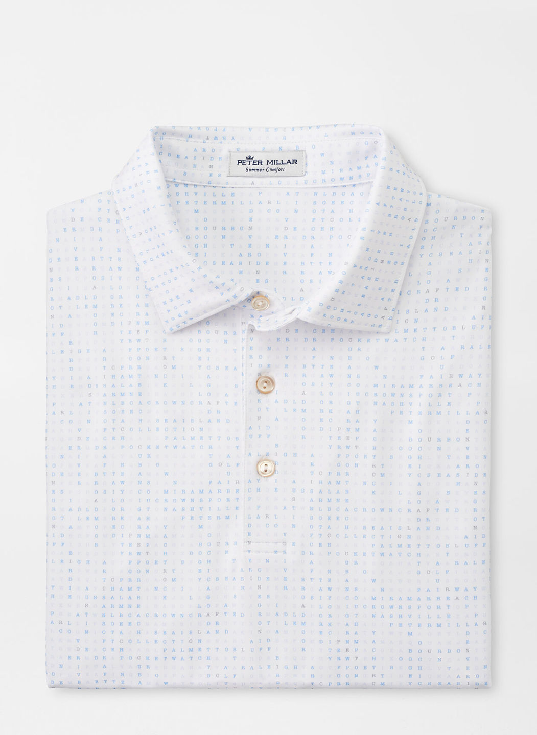 Swinging Speakeasy Performance Mesh Polo - White | Peter Millar