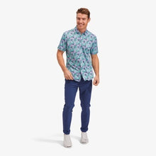 Load image into Gallery viewer, Halyard Short Sleeve - Palm Leaf Print | Mizzen+Main
