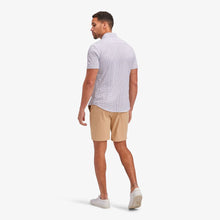 Load image into Gallery viewer, Mizzen + Main Halyard Button Up - Blue Geo Twill Print
