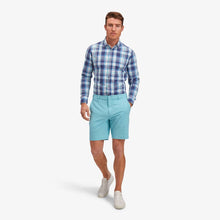 Load image into Gallery viewer, Mizzen + Main Leeward - Navy Aqua Multi Plaid
