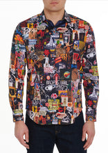 Load image into Gallery viewer, Time Capsule L/S Woven Sport Shirt - Multi | Robert Graham
