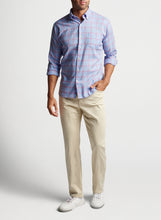 Load image into Gallery viewer, Andor Cotton Sport Shirt - Cottage Blue | Peter Millar
