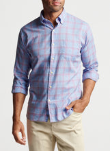 Load image into Gallery viewer, Andor Cotton Sport Shirt - Cottage Blue | Peter Millar
