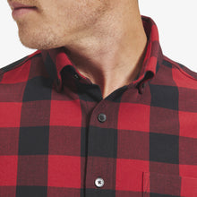 Load image into Gallery viewer, Mizzen+Main City Flannel - Red and Black Buffalo

