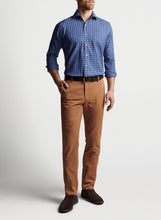 Load image into Gallery viewer, Peter Millar Marrett Cotton Sport Shirt -Atlantic Blue
