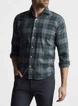 Load image into Gallery viewer, Bantry Autumn Soft Cotton Sport Shirt - Balsam | Peter Millar
