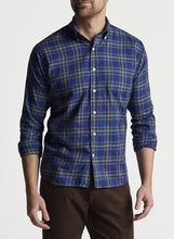 Load image into Gallery viewer, Nowell Autumn Soft Cotton Sport Shirt - Navy | Peter Millar
