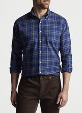 Load image into Gallery viewer, Nowell Autumn Soft Cotton Sport Shirt - Navy | Peter Millar
