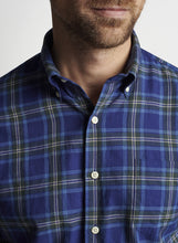 Load image into Gallery viewer, Nowell Autumn Soft Cotton Sport Shirt - Navy | Peter Millar
