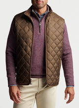 Load image into Gallery viewer, Peter Millar Essex Quilted Travel Vest - Chestnut
