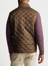 Load image into Gallery viewer, Peter Millar Essex Quilted Travel Vest - Chestnut
