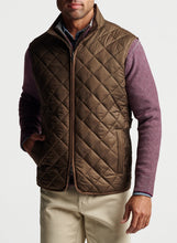 Load image into Gallery viewer, Peter Millar Essex Quilted Travel Vest - Chestnut

