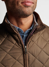Load image into Gallery viewer, Peter Millar Essex Quilted Travel Vest - Chestnut
