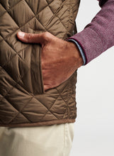 Load image into Gallery viewer, Peter Millar Essex Quilted Travel Vest - Chestnut
