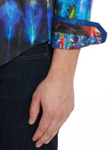 Load image into Gallery viewer, Aurora Borealis Long Sleeve Sport Shirt - Multi | Robert Graham
