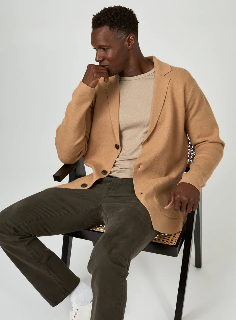 7DIAMONDS Generation Brighton Cardigan - Camel