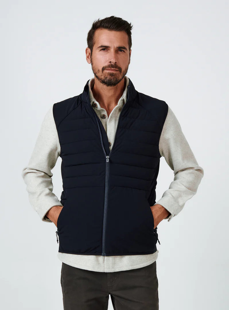 7DIAMONDS The Atlas Vest - Navy