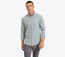 Load image into Gallery viewer, Leeward Dress Shirt - Navy Green Check | Mizzen+Main
