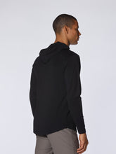 Load image into Gallery viewer, L/S Hooded Curve-Hem - Black | Cuts
