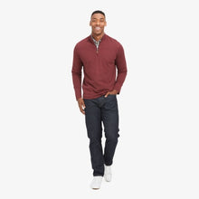 Load image into Gallery viewer, Mizzen+Main Fairway Pullover-Cabernet Heather

