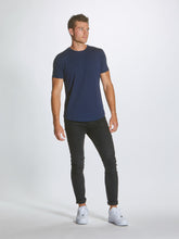 Load image into Gallery viewer, Crew Curve Hem - Pacific Blue | Cuts
