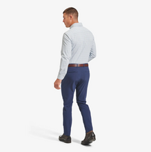 Load image into Gallery viewer, Leeward Dress Shirt - White Blue Windowpane | Mizzen+Main
