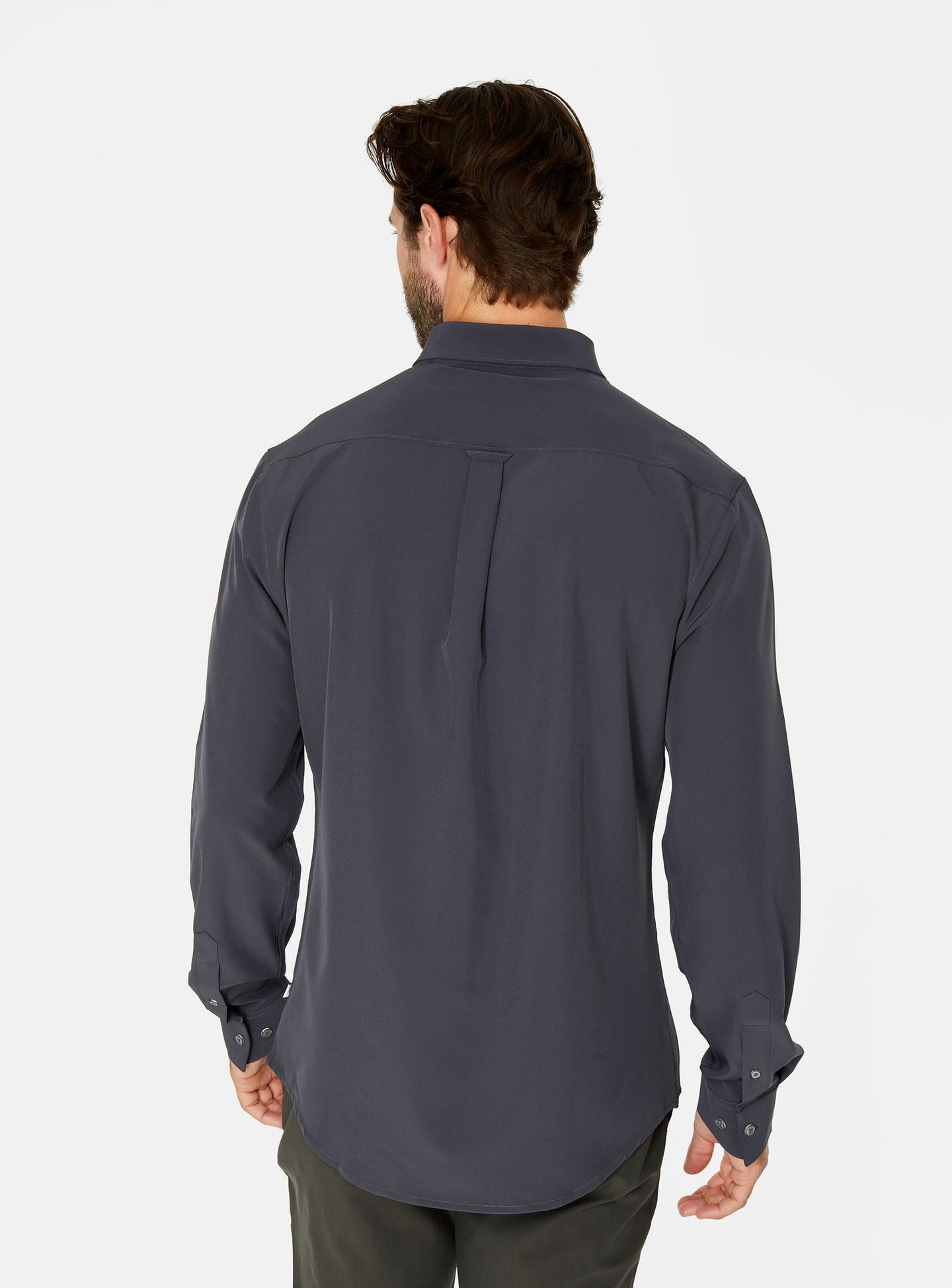 Liberty Long Sleeve Shirt - Charcoal | 7Diamonds