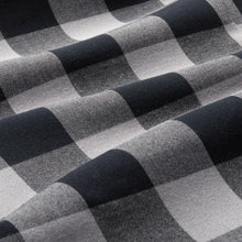 Load image into Gallery viewer, Mizzen+Main City Flannel - Black/Gray Buffalo Check
